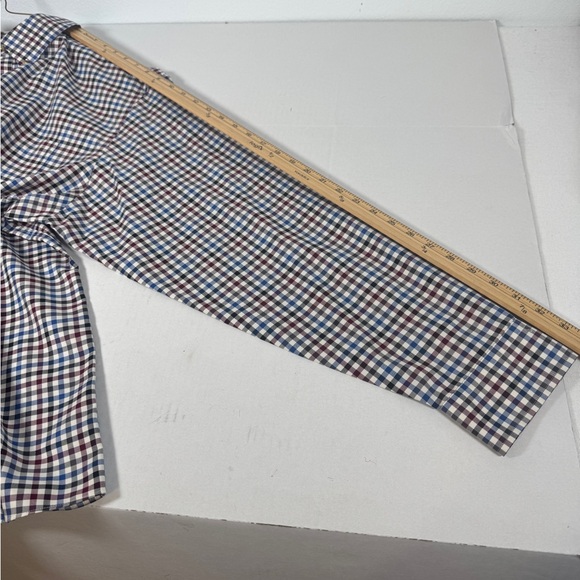 Jos‎ A Bank Mens Long Sleeve Size XXL Travelers Collection Blue, White & Red - Picture 11 of 11